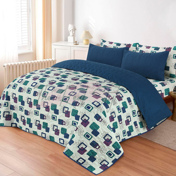 Luxury 6 Pc Comforter Set 1001