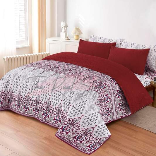 Luxury 6 Pc Comforter Set 1002
