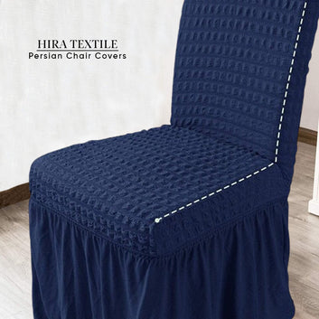 Persian Chair Covers - Navy Blue