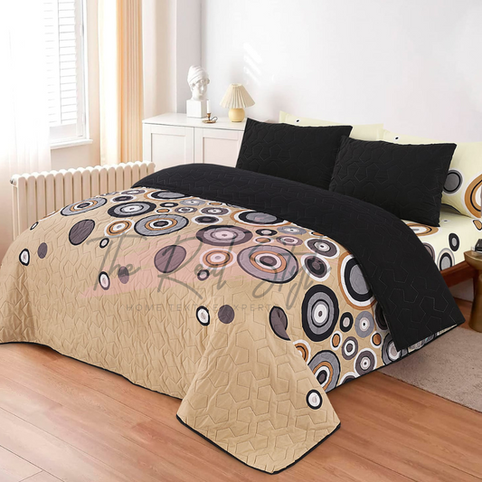 Luxury 6 Pc Comforter Set 1003