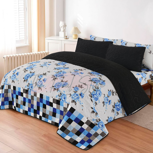 Luxury 6 Pc Comforter Set 1004
