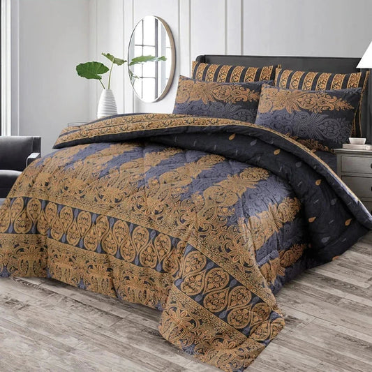 6 Pc Winter Comforter Set (Heavy Filling) 12