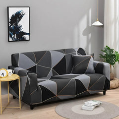 Printed Jersey Sofa Cover 02