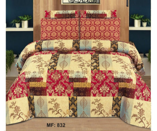 3 Pcs Bedsheet MF 832