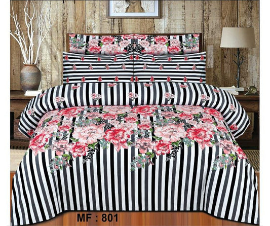 3 Pcs Bedsheet MF 801