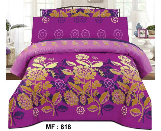 3 Pcs Bedsheet MF 818 P