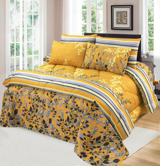 6 Pc Winter Comforter Set (Heavy Filling) 01