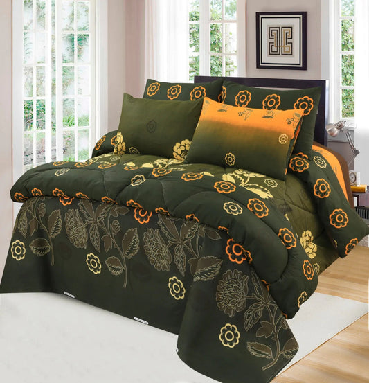 6 Pc Winter Comforter Set (Heavy Filling) 05