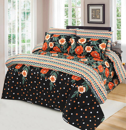 6 Pc Winter Comforter Set (Heavy Filling) 08