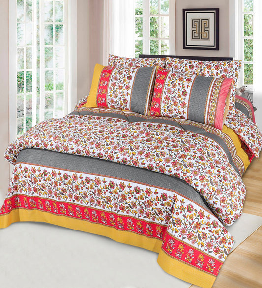 6 Pc Winter Comforter Set (Heavy Filling) 10