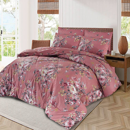 6 Pc Winter Comforter Set (Heavy Filling) 06