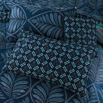 7 Pcs Quilted Comforter Set 377