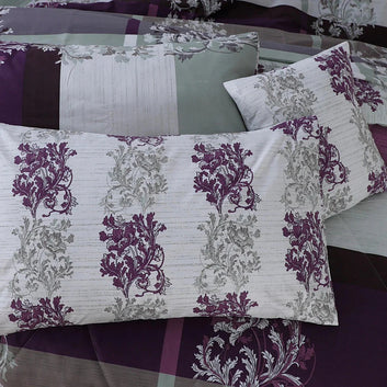 7 Pcs Quilted Comforter Set 382