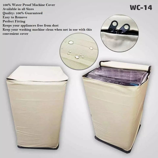 Twin Tub Waterproof Washing Machine Cover - Brown