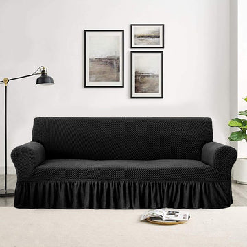 Turkish Style Sofa Covers - Black