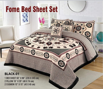 Fancy Velvet Bedsheet VB 270